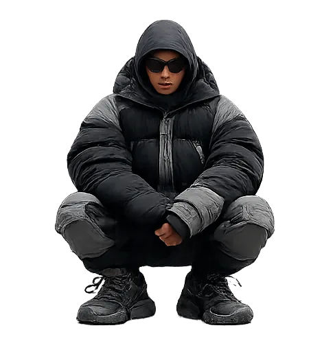 A recommended look generated from your wardrobe