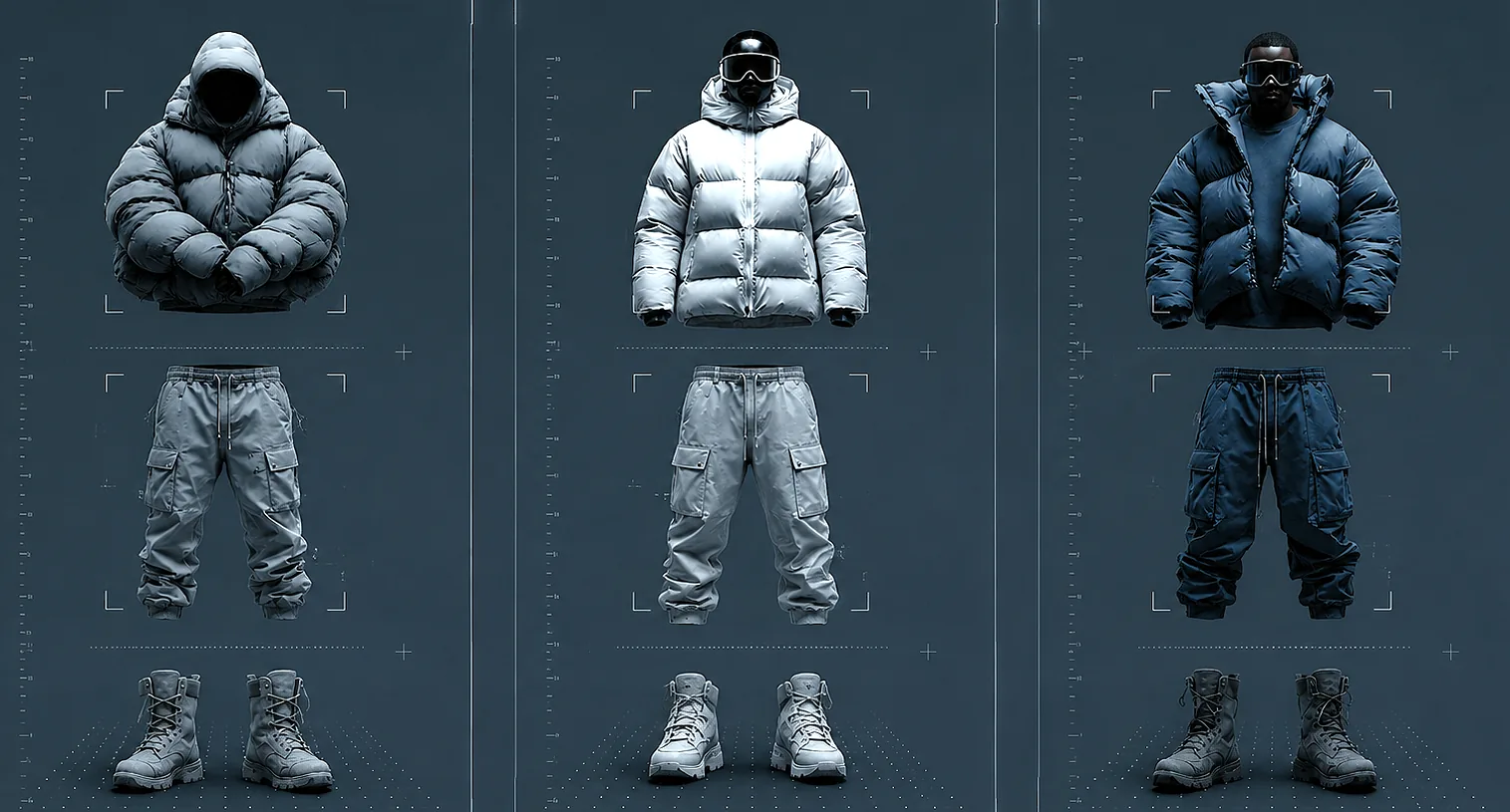 Every piece in the wardrobe, read and mapped